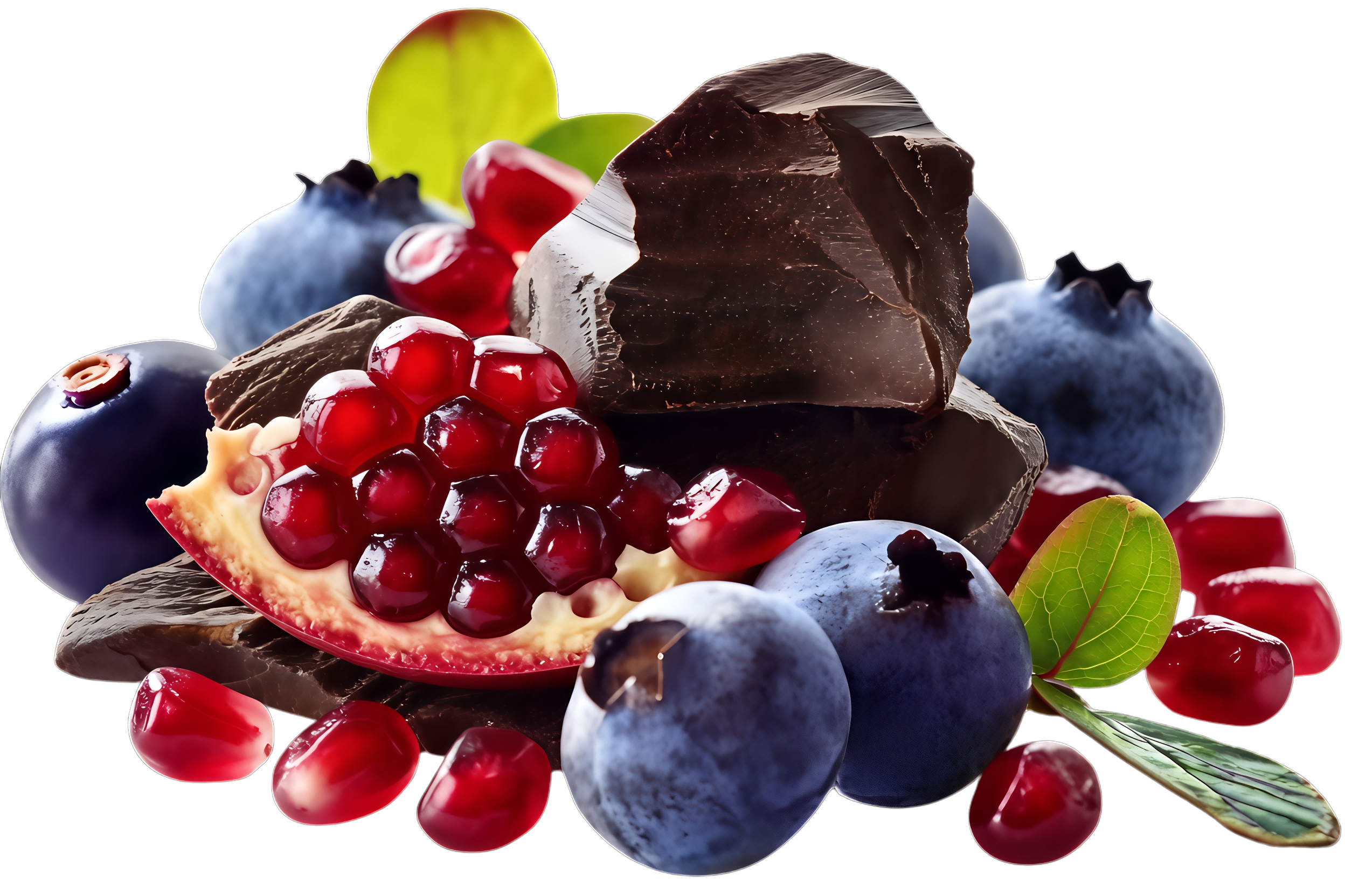 Brookside dark chocolate with pomegranate and blueberries
